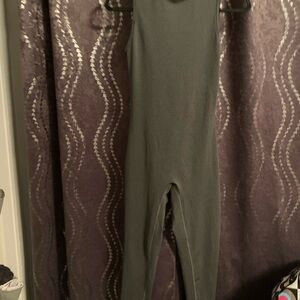 Gray Sleeveless Jumpsuit